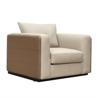 Ensemble de canapés de bureau modernes et luxueux, revêtement en cuir, fauteuils, table basse, mobilier de réception, salon, école, hôpital, usage commercial