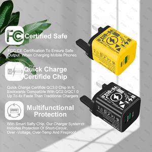 <span class=keywords><strong>Cargador</strong></span> de 45W con Enchufe UK PD25W+USB20W, Carga Rápida, Enchufe KR AU EU US, <span class=keywords><strong>Cargador</strong></span> Rápido USB-A PD para iPhone 17 16 Xiaomi Samsung S22 Macbook - Product Image 5