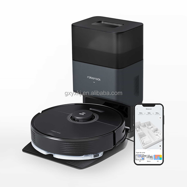 Q7 Max Smart Robot Vacuum Cleaner with Brushless Motor APP-Controlled Automatic Dirt Disposal & Mopping for Household Use