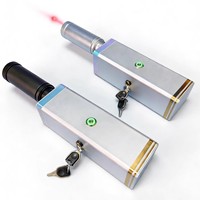 Kit laser à source de pompe personnalisable DIY avec allumage à distance, laser télescopique portatif à focalisation, 12M 15M 120W, pour insectes volants en papier
