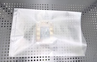 Sac plat à extrémité ouverte en PE de qualité supérieure, transparent, robuste, résistant à l'humidité, de qualité export, antirouille, pour l'emballage des pièces en acier sur ligne de conditionnement