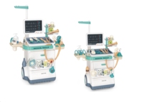 Kits de Docteur pour Enfants : Ensemble de Jouets Chariot de Jeu d'Imitation, Outils Médicaux de Simulation et Rayons X, Jeu de Rôle de Docteur pour la Maison