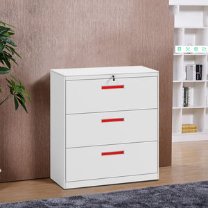 <b>Small</b> steel file drawer cabinet for document storage - Product Image 1
