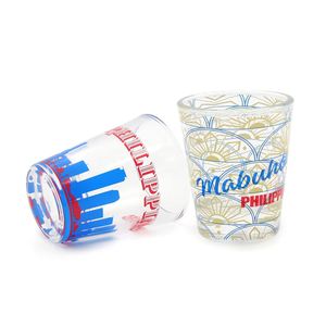 Verres à shot promotionnels en gros des Philippines, entièrement imprimés, sur mesure, souvenir de voyage avec logo - Product Image 2
