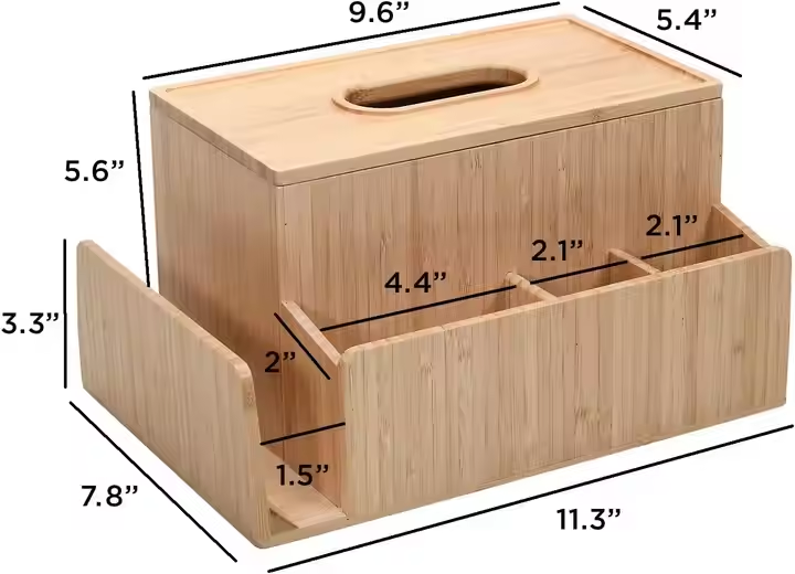 11.3"L x7.8"W x 5.6"H