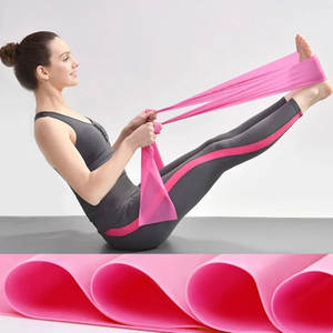 Bandes de résistance plates longues pour yoga, pilates et étirements, sans latex, personnalisées, élastiques, Thera Band - Product Image 6