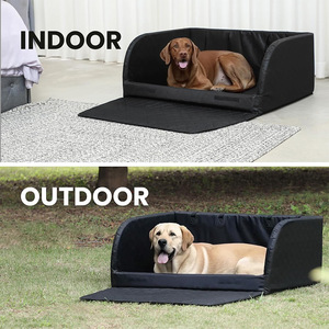 Tapis de coffre de <span class=keywords><strong>voiture</strong></span> Oxford solide pour chiens, imperméable et résistant aux rayures, <span class=keywords><strong>protection</strong></span> pour animaux de compagnie dans le véhicule |   Best-seller transfrontalier - Product Image 3