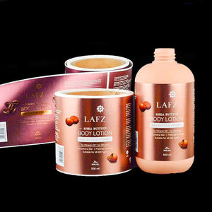 Tùy Chỉnh Vàng Lá Nhựa Biểu Tượng Dán Không Thấm Nước Dính Vinyl Vĩnh Viễn In Ấn Đầy Màu Sắc Không Có Thể Tháo Rời Bao Bì Nhãn - Product Image 5