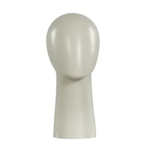 Oem Cheap Unisex Real Chrome Mannequin Head Boutique Display