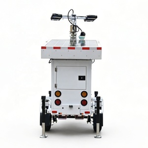 Portable Solar <b>LED</b> <b>Light</b> Tower 7m Mast Mobile Trailer 4*150W LED360 Degree Rotation UST 900 New Arrival Solar Lighting Tower 360 - Product Image 6