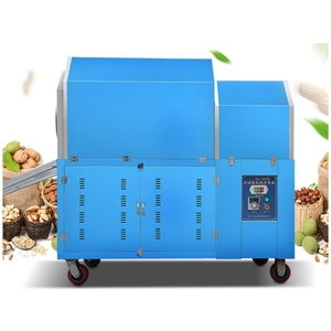 Machine à torréfier les grains de cacao, café, arachides, graines de soja, noix, en acier inoxydable, chauffage électrique ou au gaz, capacité 30-500 kg/lot - Product Image 3