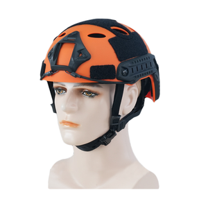 קסדה חיצונית אימון ABS עמיד רכיבה על הצלה טקטי הגנה כחול - Product Image 2