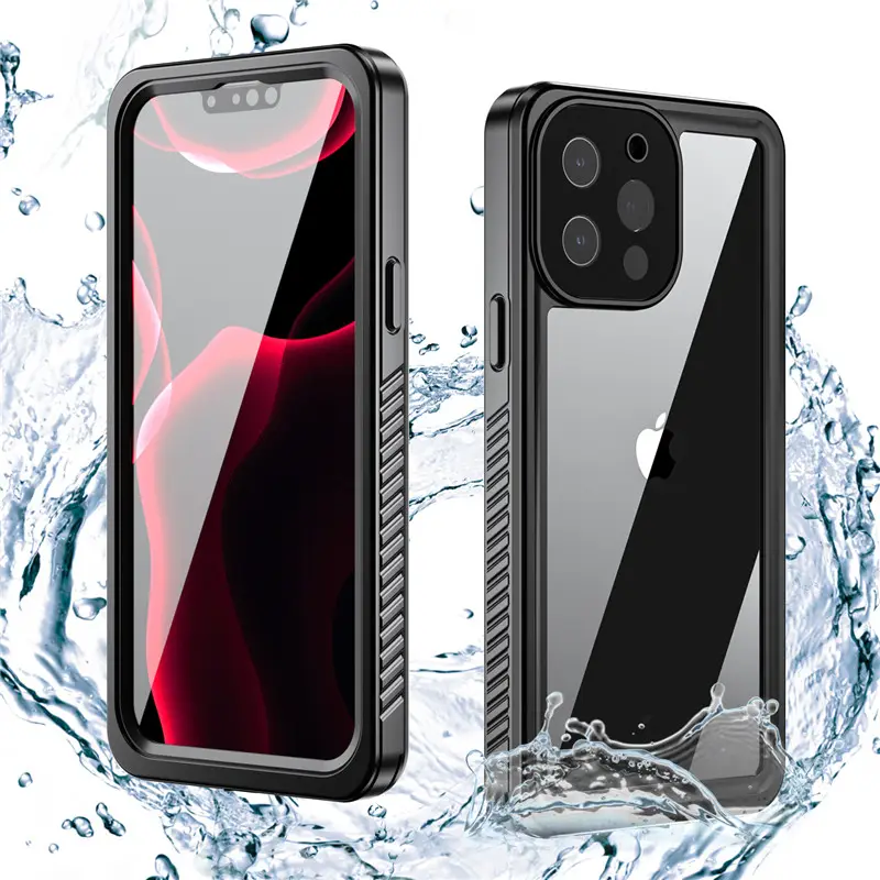 New Waterproof Case for iPhone 13 12 11 Pro Max Xr Xs 7 8 Plus 13 Mini SE3 Full Sealed Diving Swimming Sport Shockproof Cover