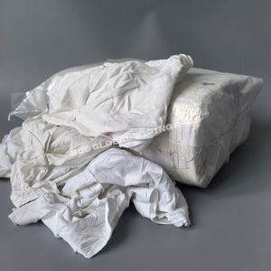 Trapos de Algodón para Uso Industrial en Talleres, 100% Algodón, 10 kg, 25 kg, 100 kg, Trapos de Algodón Blanco en Caja para Limpieza - Product Image 1