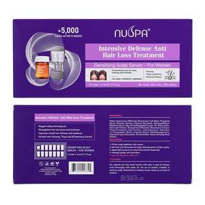 Suero Capilar Nutritivo y Reparador <span class=keywords><strong>para</strong></span> Mujeres, <span class=keywords><strong>Ampolla</strong></span> Capilar con Ginseng y Romero, 5000 Cabellos Más Fuertes en 8 Semanas (Venta al Por Mayor) - Product Image 3
