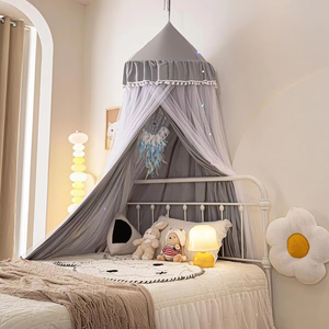 Lit de princesse <span class=keywords><strong>pour</strong></span> fille mignon, housse de lit avec moustiquaire <span class=keywords><strong>pour</strong></span> chambre d'enfant, fille mignonne - Product Image 4