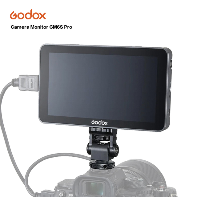 Gm6s Pro Kit1 5.5-inch 4k 2000nit Brightness Procamera Field Touchscreen Ultra-bright On-camera Monitor Video