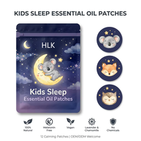 HLK Fabricant OEM professionnel de patchs d'huiles essentielles pour le sommeil, de qualité médicale, 100% naturels, pour enfants, avec logo personnalisé et marque privée