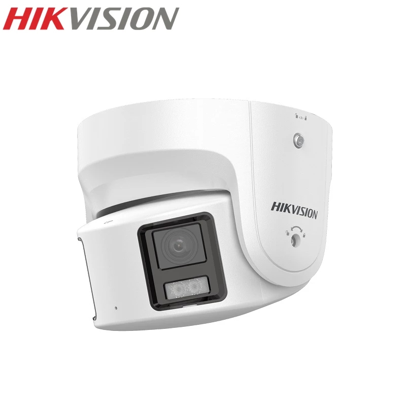Original Hik DS-2CD2387G2P-LSU/SL 8MP Panoramic Fixed Turret Network Camera 24/7 colorful imaging IP67 FOV 180