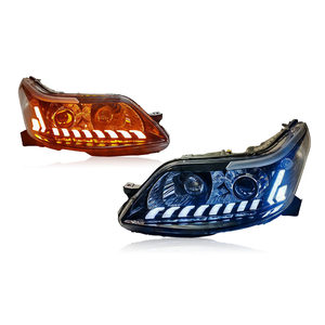 TYPY Para 2008-2011 C-Quatre, Modificación de Conjunto de Faros Delanteros, Lente Láser de 12V, Luz Diurna LED, Señal de Giro Dinámica - Product Image 1