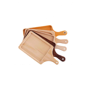 Naturale legno di Acacia Peel <span class=keywords><strong>Pizza</strong></span> & tagliere rotondo di bambù piatto di formaggio in legno per il soggiorno che serve e taglia <span class=keywords><strong>Pizza</strong></span> - Product Image 6