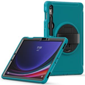 Funda protectora para tableta resistente a prueba <span class=keywords><strong>de</strong></span> golpes giratoria <span class=keywords><strong>de</strong></span> 360 grados para <span class=keywords><strong>Samsung</strong></span> para Galaxy Tab S7 S8 S9 S11 Ultra - Product Image 3