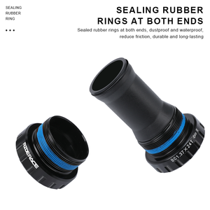 RIDERACE Boîtier <span class=keywords><strong>de</strong></span> pédalier fileté en acier pour vélo, en alliage d'aluminium, pour axe BB <span class=keywords><strong>de</strong></span> 24 mm, largeur <span class=keywords><strong>de</strong></span> coque 68-73 mm, accessoires <span class=keywords><strong>de</strong></span> vélo - Product Image 4