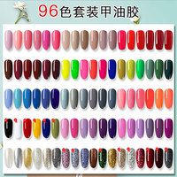 96 Couleurs Vernis Gel Peinture pour Nail Art Manucure Soak Off Permanent UV Gel Ongles Base et Top Coat