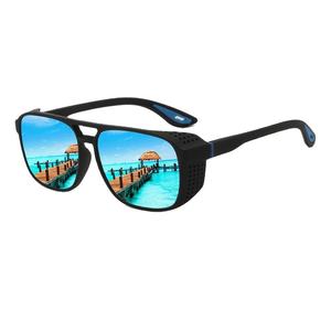 แว่นกันแดดโพลาไรซ์แบบเต็มกรอบสำหรับผู้ใหญ่ ดีไซน์แบบสองคานข้างโปร่ง กันฝุ่น สำหรับใช้งานกลางแจ้ง ขี่จักรยาน ขับรถ เหมาะสำหรับทุกเพศ - Product Image 1