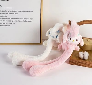 Cache-oreilles en peluche à oreilles mobiles, nouveauté, cache-oreilles d'hiver moelleux pour enfants, bandeau réglable pour filles et garçons - Product Image 4