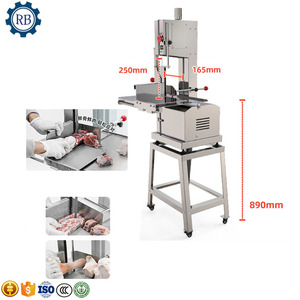 Máquina de Cortar Huesos Automática Industrial de Acero Inoxidable 350 <span class=keywords><strong>Watanabe</strong></span>, Nueva, para Segmentación de Carne Congelada, Cortadora de Pezuñas de Vaca y Oveja - Product Image 1