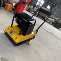 Compacteur de sol électrique 3KW, moteur en cuivre pur, compacteur vibrant pour la construction, compacteur de béton, compacteur de terre, nouvelle plaque vibrante