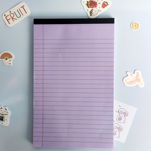 <span class=keywords><strong>Bloc</strong></span>-notes collant personnalisé écologique Kawaii <span class=keywords><strong>A4</strong></span> pour enseignant <span class=keywords><strong>Bloc</strong></span>-notes micro perforé <span class=keywords><strong>Bloc</strong></span>-notes légal ligné pour collège - Product Image 6