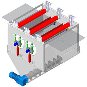 Euconveyor konveyör bant temizleme sistemi kutusu tipi boya fırçası temizleyici dönüş kemer temizleme kutusu - Product Image 6