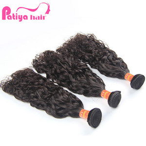 Đôi rút ra sợi ngang nguyên liệu tóc bó màu đen nước Curl lớp biểu bì phù hợp tóc Trinh Nữ Brazil sóng nước tóc con người mở rộng - Product Image 4