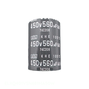 ตัวแทนจำหน่ายอย่างเป็นทางการ ELXQ401VSN681MA50W 680 uF ตัวเก็บประจุแบบ Through Hole CAP ALUM 680UF 20% 400V SNAP TH - Product Image 1