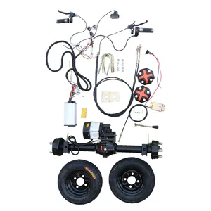 Caminhão liso modificado 60v 1500w, kits de movimentação do caminhão traseiro do cilindro elétrico com pneu