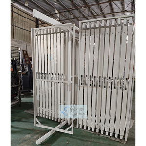 Chất lượng cao 360 độ xoay sàn gỗ gạch hiển thị đứng hiện đại đơn giản đá cẩm thạch Kim Loại hiển thị Rack cho showroom - Product Image 6