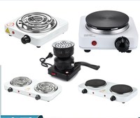 Nouveau Portable extérieur ménage cuisson cuisinière électrique en fonte élément chauffant cuisine Induction 2 brûleurs