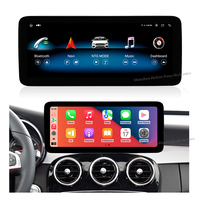 Écran Android 14 de 12,3 pouces, processeur Snapdragon 8 cœurs, GPS intégré, CarPlay et Android Auto sans fil, Mercedes Benz Classe C W205 AMG C300 2015