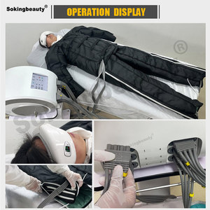 Traje de Presoterapia 3 en 1 al <span class=keywords><strong>Mejor</strong></span> Precio, Traje de Adelgazamiento por Presión de Aire, Recuperación Corporal Completa, Bienestar, Drenaje Linfático, Máquina de Masaje - Product Image 5