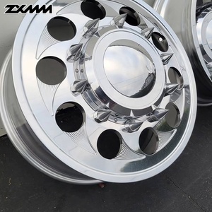 Jantes forgées de luxe chromées polies à déport profond, sur mesure 8x200 8x165.1 22 24 26 28 <span class=keywords><strong>30</strong></span> pouces pour Ford F350 F450 Dordge - Product Image 3