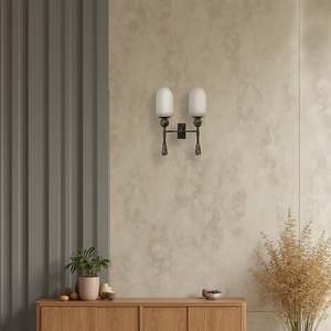 Luxury Modern Dakota Alabaster <b>Wall</b> Lamp Natural Stone Sconce <b>Light</b> Fixture for High-End Bedroom Living Room Hotel - Product Image 2
