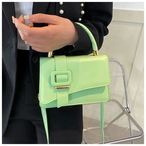 I-0306 Women's Fashion PU Leather Luxury Shoulder Sling Bag Zipper Closure <b>Candy</b> Eco-Friendly 1-1.9L Capacity Polyester Lining - Product Image 5