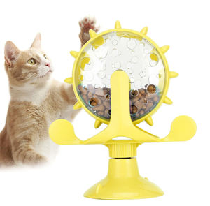 Molino de viento para tratar mascotas, juguetes interactivos con potente succión, rompecabezas para gatos, juguete para tratar alimentos, comederos lentos para <span class=keywords><strong>perros</strong></span>, juguete para tratar - Product Image 1