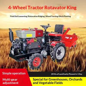 Nouveau modèle de micro-tracteur à chenilles 4x4 pour la culture agricole sur terres humides et sèches - Product Image 3