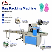 Machines d'emballage industrielles multifonctions KD-350B, performantes et fiables, pour le scellage de gants jetables en PE CPE en sachet individuel