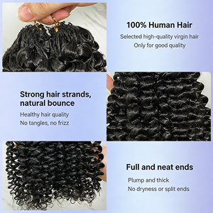 Perruque d'extension capillaire au crochet transfrontalière européenne et américaine, cheveux raides, permable, modèle # 1b Fabricant Vente en Gros Directe - Product Image 3