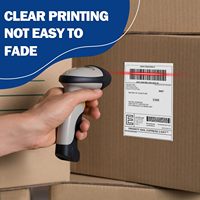 Recycelbare Thermoetiketten-Aufkleber 100*150, Thermopapieretiketten 10x15, Selbstklebende Thermopapier-Etiketten