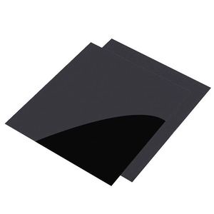 Plaques PC noires écologiques et durables à prix d'usine, épaisseur 1,0 mm, pour bagages rigides, résistantes au froid, texturées, prêtes à découper - Product Image 1